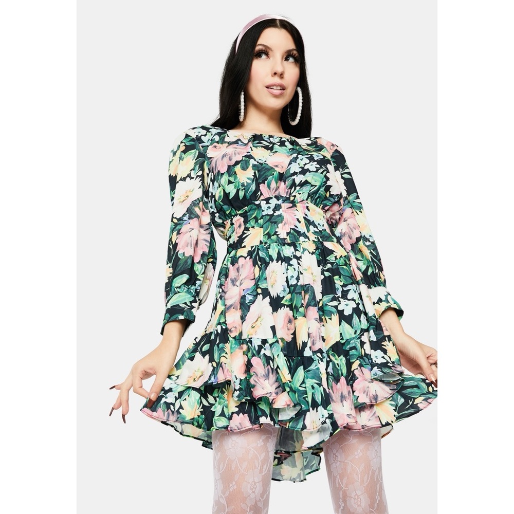 NWT For Love and Lemons Shiloh Dress - Picture 3 of 3